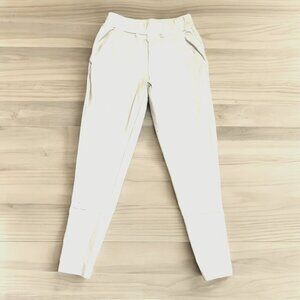 Alphalete Beige Jogger Pants Leggings With Drawstring‎ & Pockets Size S